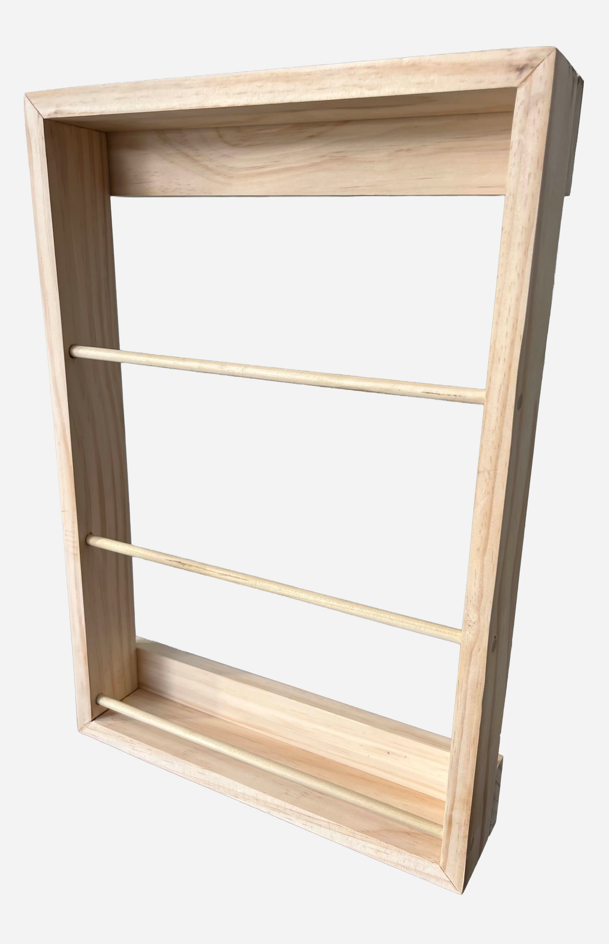 TMT Woodworks Natural Seasoning Rack